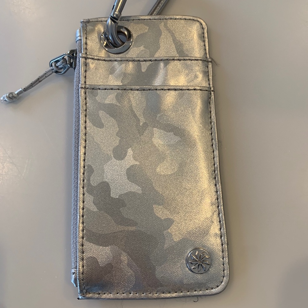 Athleta Coffee Run Wallet Camo